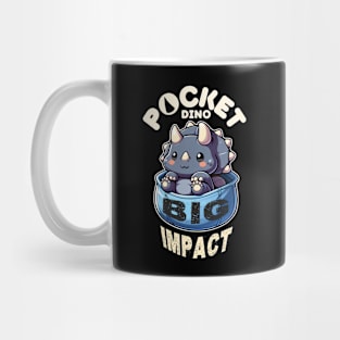 Pocket Triceratops - Pocket Dino Big Impact Mug